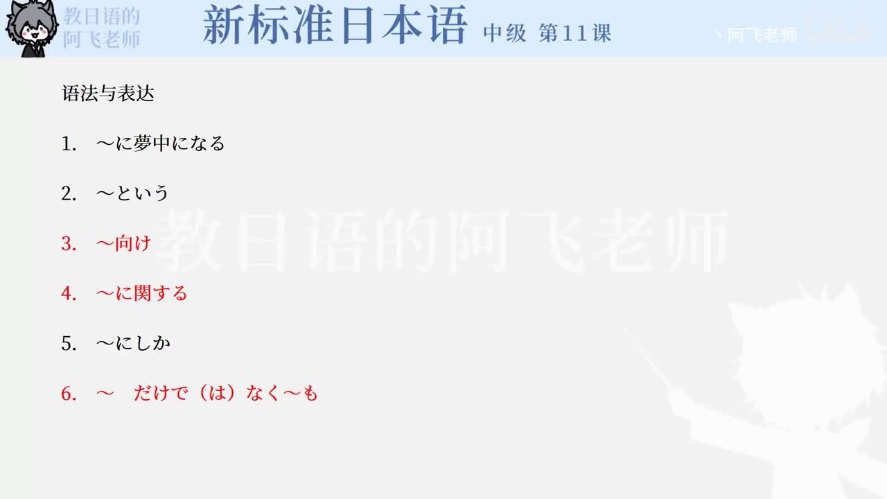 第11课语法与表达视频画面
